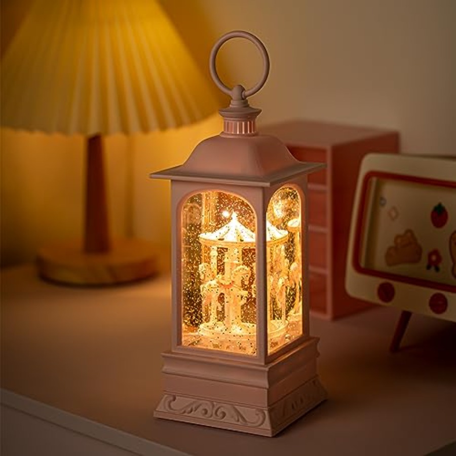 Glitter Snow Globe Lantern Mus - Snow Globe Musical 리뷰 및 가격