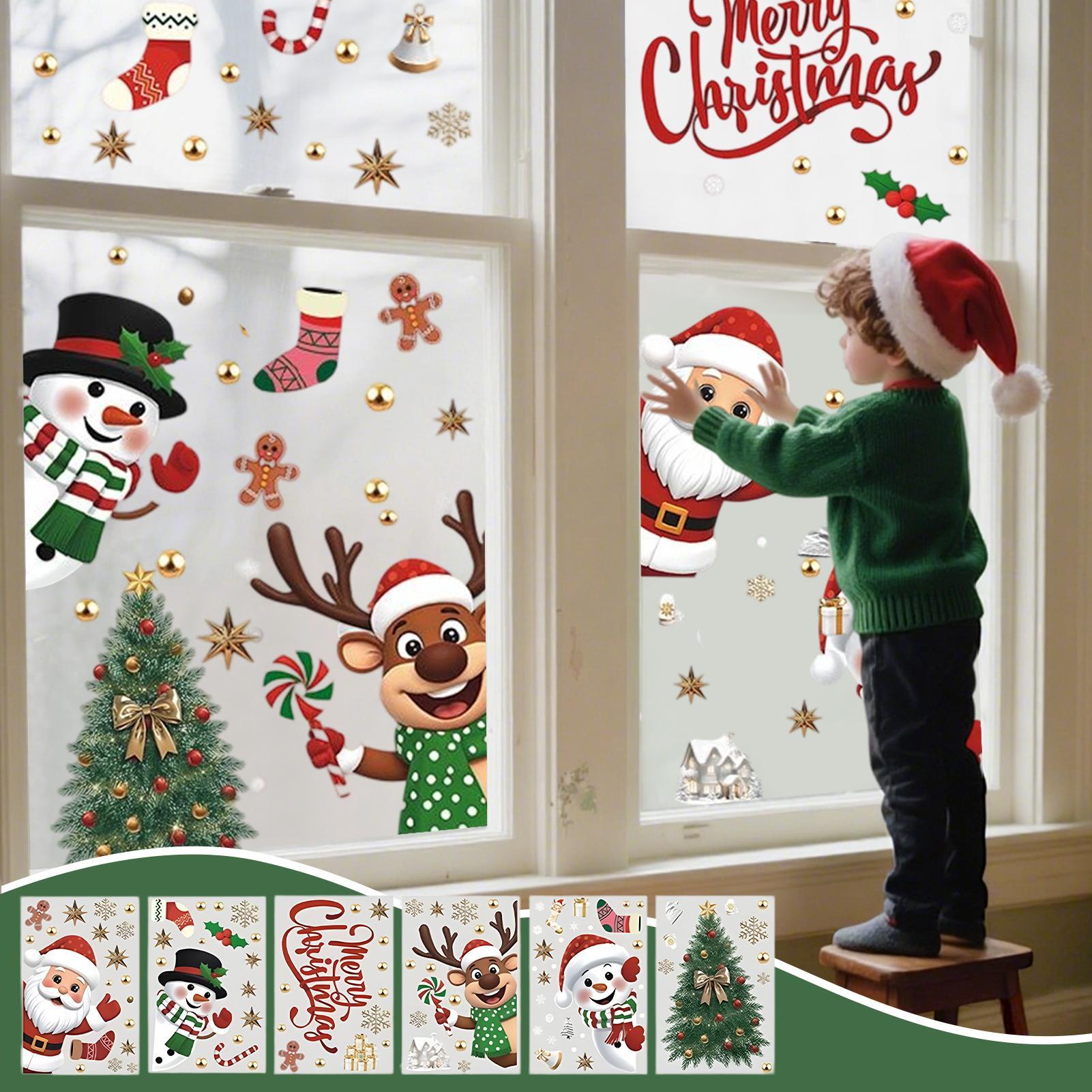 Christmas Window Decorations H - Snowflake Window Decal 리뷰 및 가격