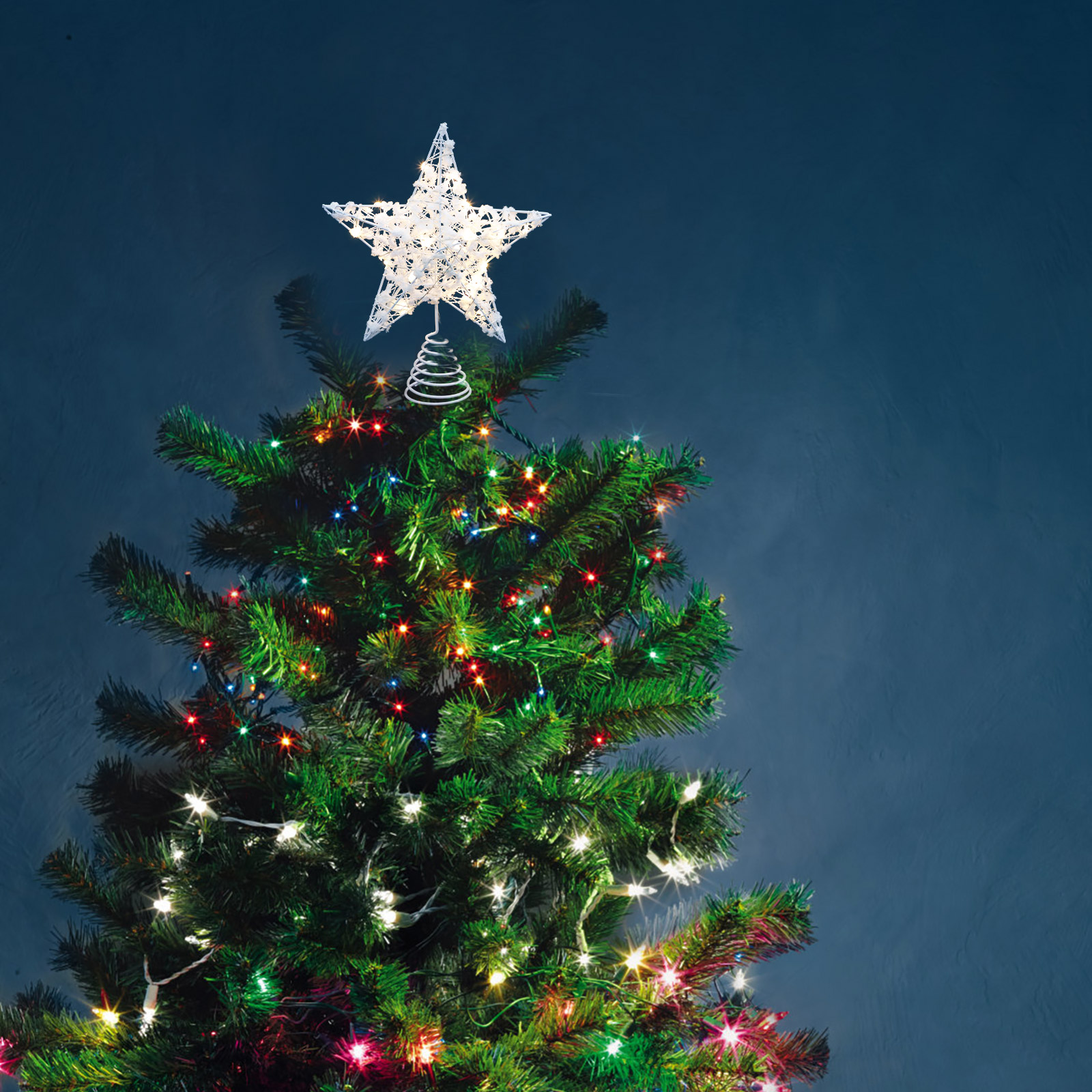1Pcs Christmas Tree Star Lamp  - Star Tree Topper 리뷰 및 가격