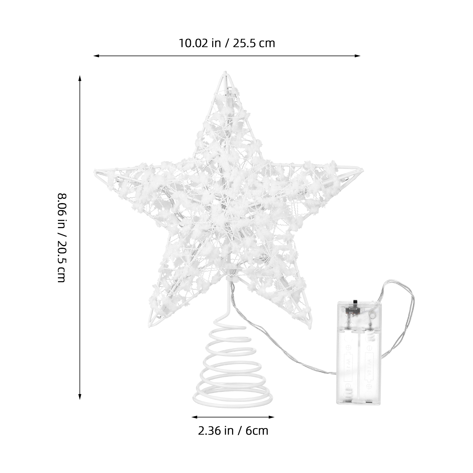 1Pcs Christmas Tree Star Lamp  - Star Tree Topper 리뷰 및 가격