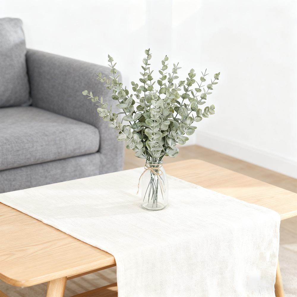 Artificial Eucalyptus Stems Le - Christmas Wreath Fake 리뷰 및 가격