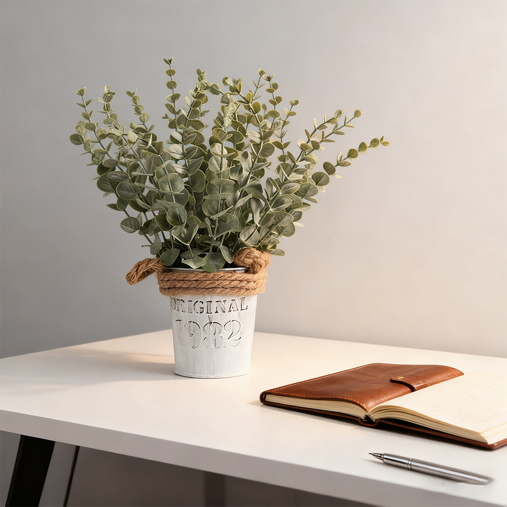 Artificial Eucalyptus Stems Le - Christmas Wreath Fake 리뷰 및 가격