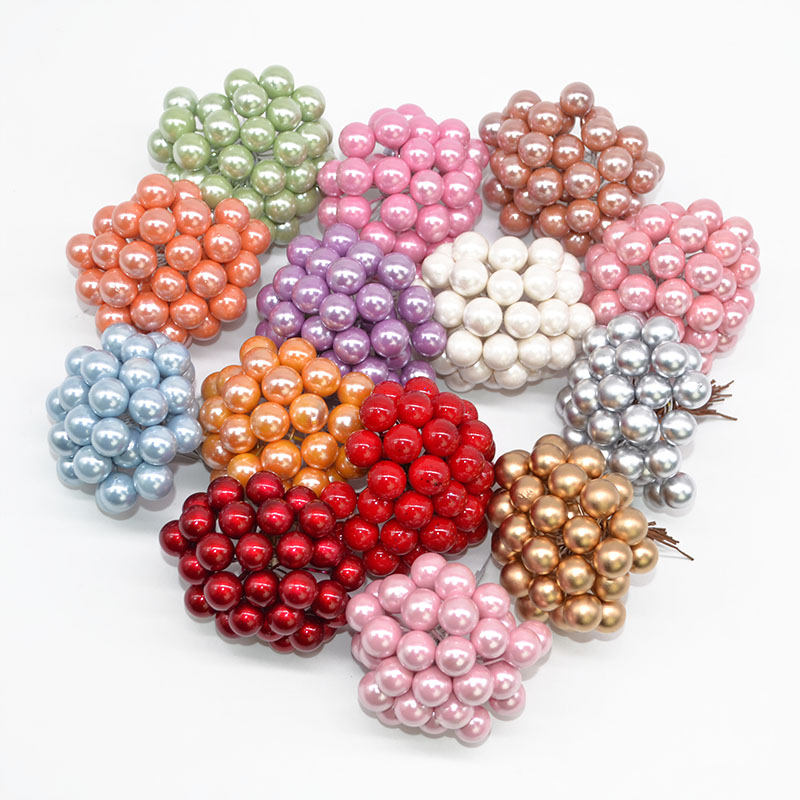 100/200pcs Pearl Stamens Mini  - Christmas Wreath Fake 리뷰 및 가격