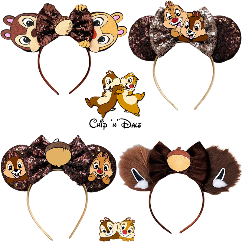 Disney Chip 'n' Dale Headbands - Ribbon Bow Gift 리뷰 및 가격