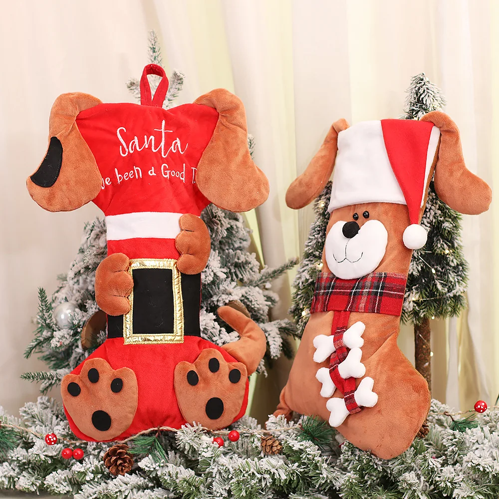 3D Animal Christmas Stockings  - Christmas Stocking Hanging 리뷰 및 가격