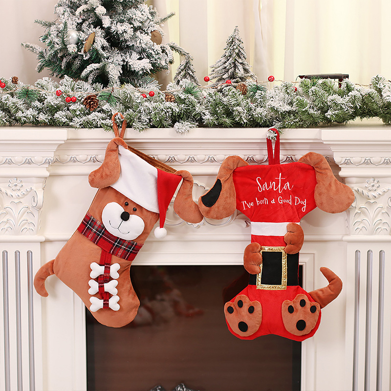 3D Animal Christmas Stockings  - Christmas Stocking Hanging 리뷰 및 가격