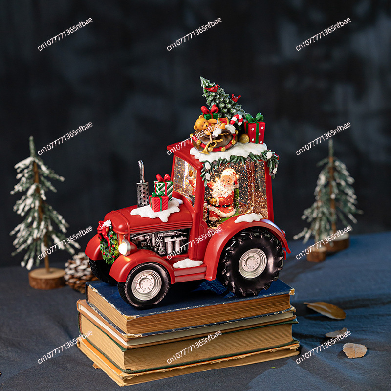 New - style Christmas Decorati - Snow Globe Musical 리뷰 및 가격