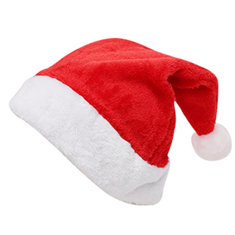 50pcs Christmas Plush Velvet H - Santa Hat Plush 리뷰 및 가격