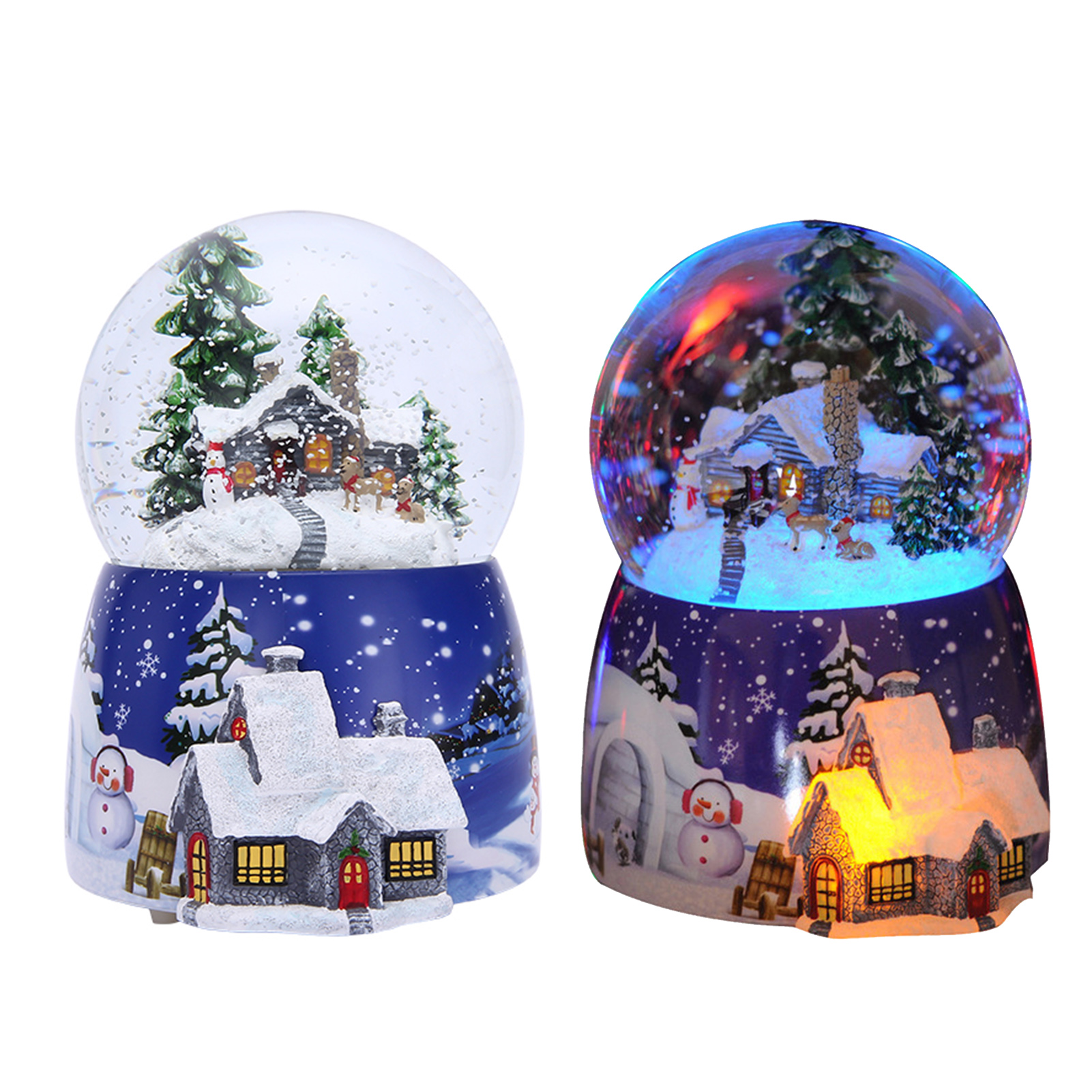 1 Pcs Resin Music Box Crystal  - Snow Globe Musical 리뷰 및 가격