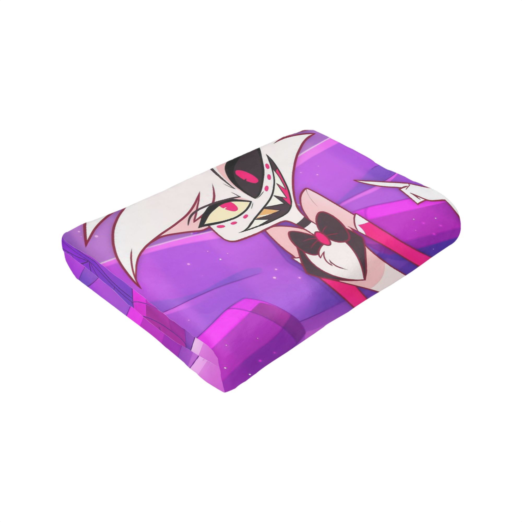 Cartoon Hazbins Hotels  Angel  - Christmas Throw Blanket 리뷰 및 가격