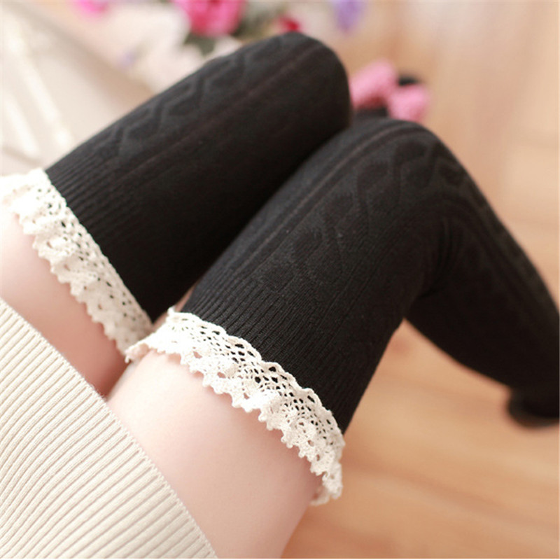 Chic Thigh High Girls Lace Dec - Christmas Stocking Hanging 리뷰 및 가격