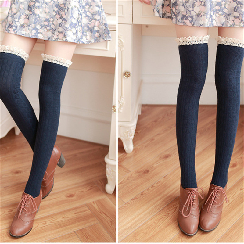Chic Thigh High Girls Lace Dec - Christmas Stocking Hanging 리뷰 및 가격