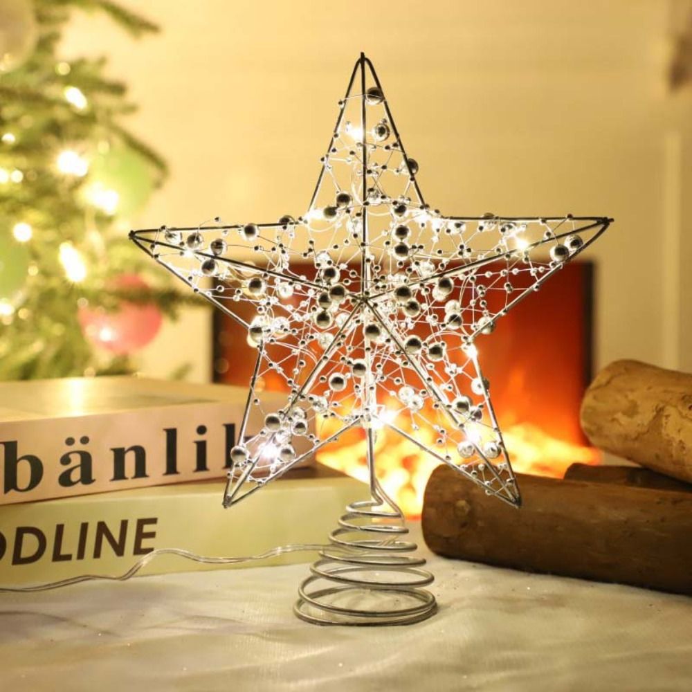 Gold/Silver LED Christmas Tree - Star Tree Topper 리뷰 및 가격