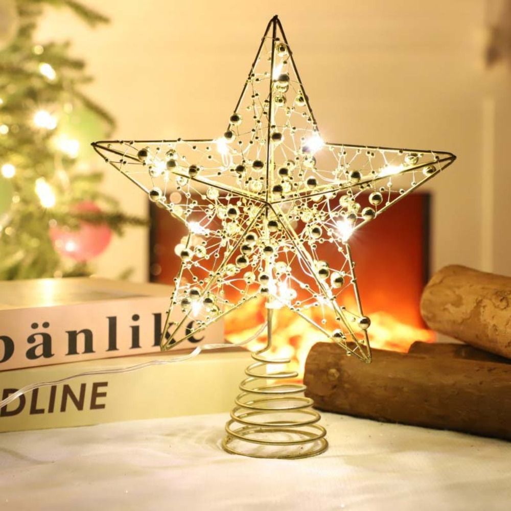 Gold/Silver LED Christmas Tree - Star Tree Topper 리뷰 및 가격