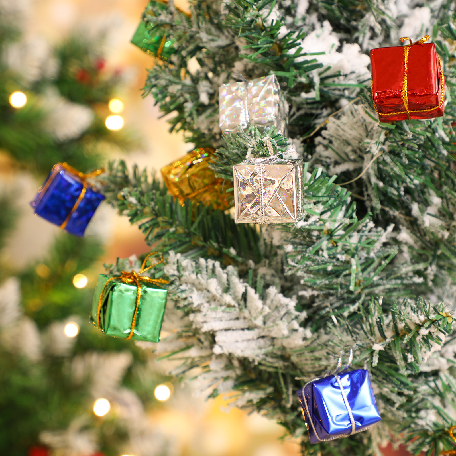 24Pcs Christmas Tree Hanging D - Gift Box Wrap Set 리뷰 및 가격