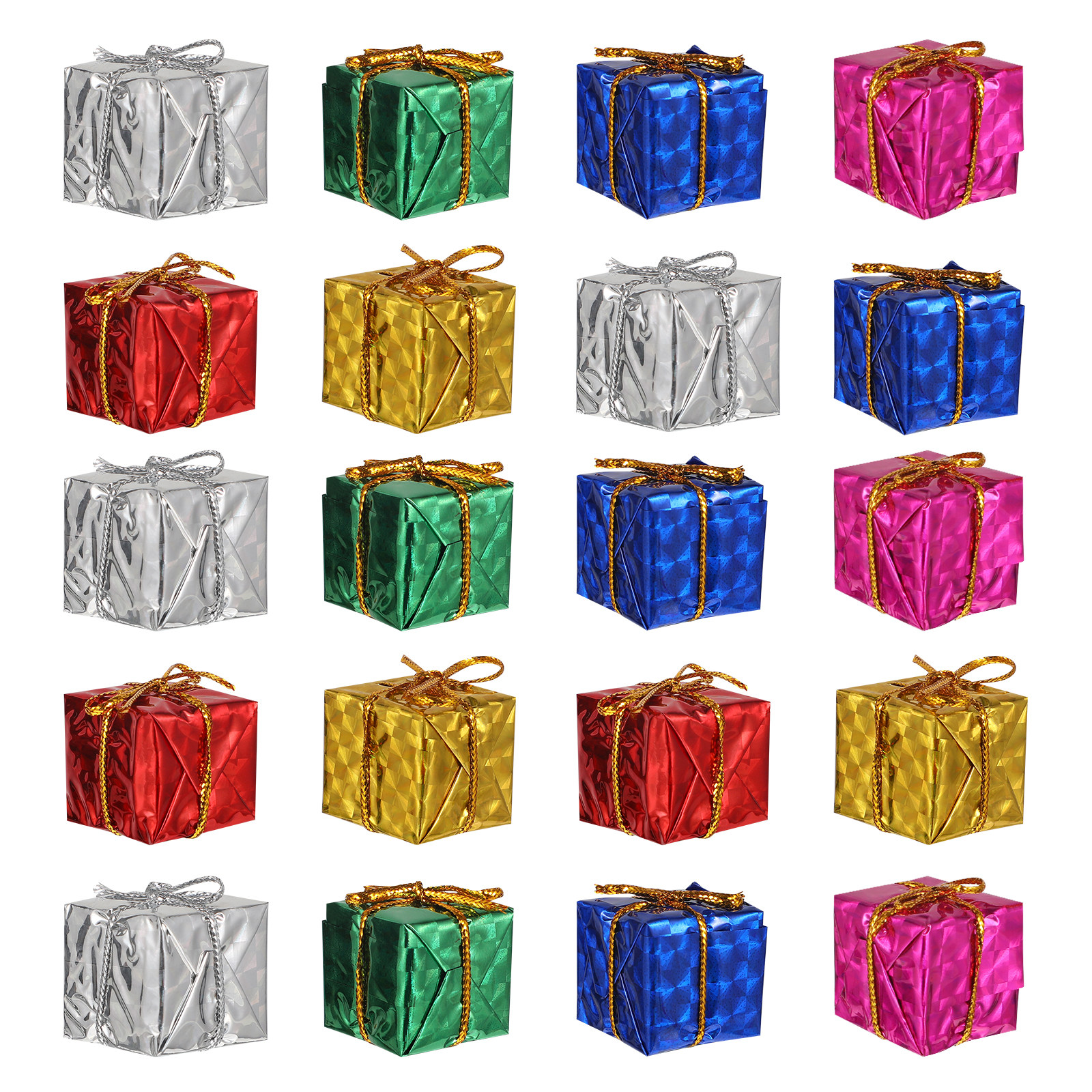 24Pcs Christmas Tree Hanging D - Gift Box Wrap Set 리뷰 및 가격