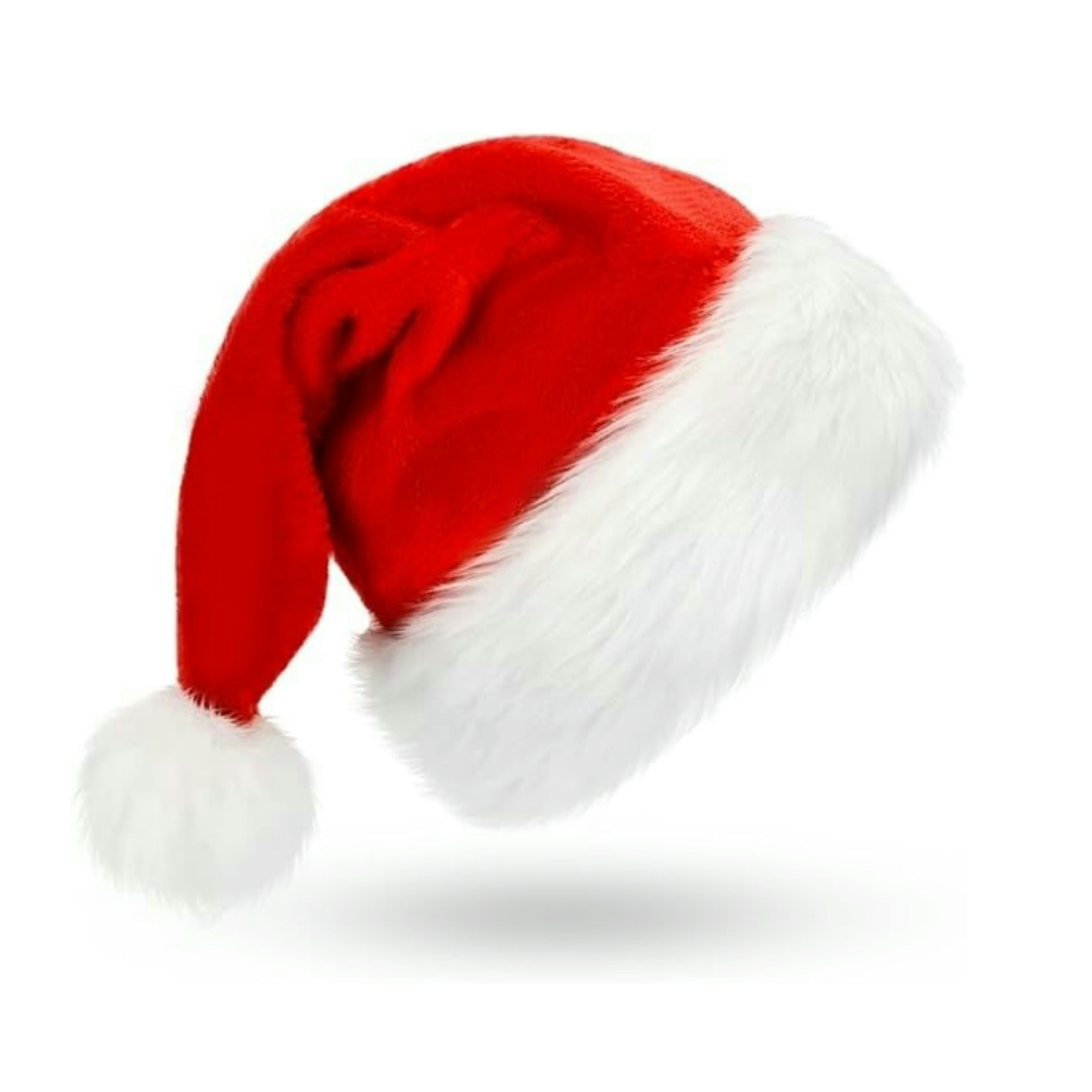 Fluffy Red Santa Hats Set with - Santa Hat Plush 리뷰 및 가격