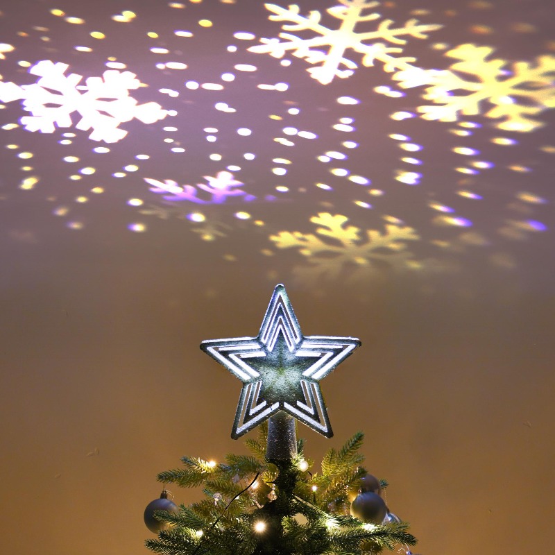 LED Projection Tree Topper Sta - Star Tree Topper 리뷰 및 가격