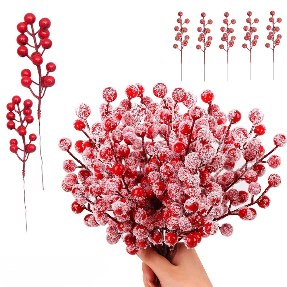 10-200PCS Artificial Red Berry - Christmas Tree Artificial 리뷰 및 가격
