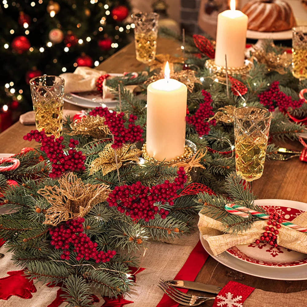 10/1Pcs Artificial Red Berries - Christmas Tree Artificial 리뷰 및 가격
