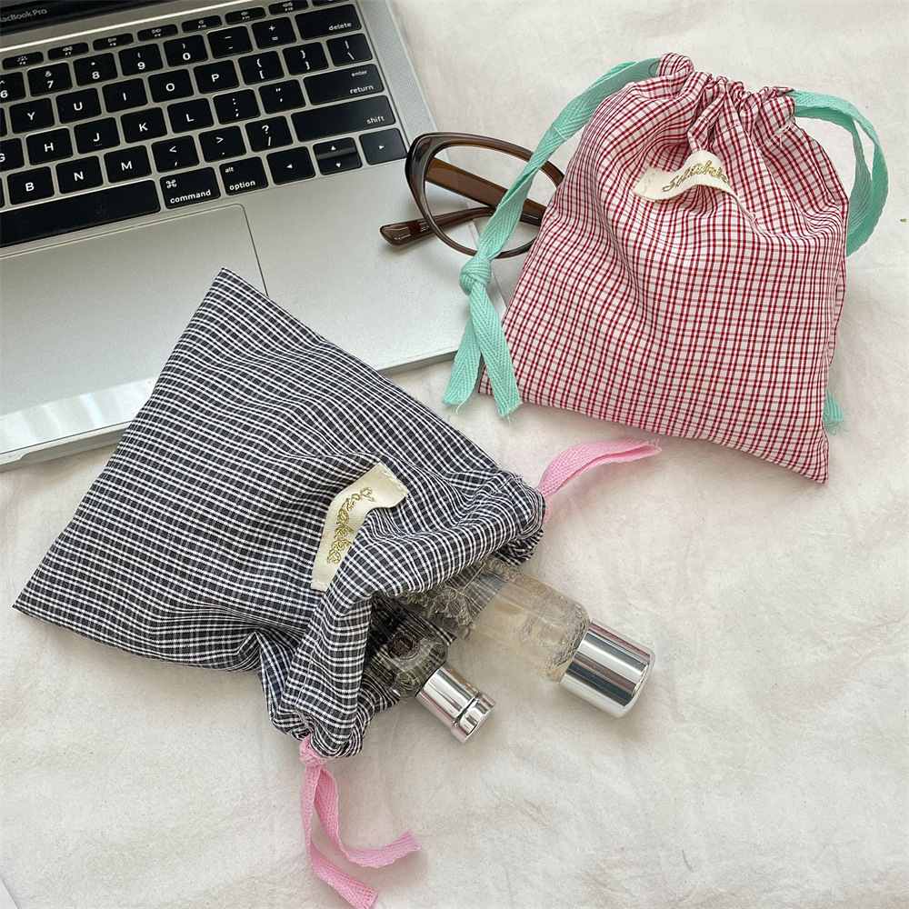 New Plaid Storage Drawstring B - Christmas Throw Blanket 리뷰 및 가격