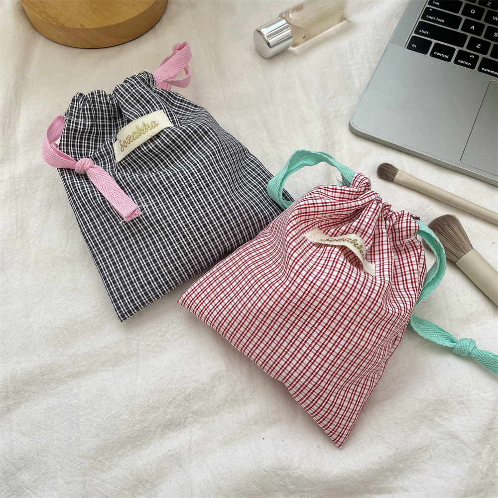 New Plaid Storage Drawstring B - Christmas Throw Blanket 리뷰 및 가격
