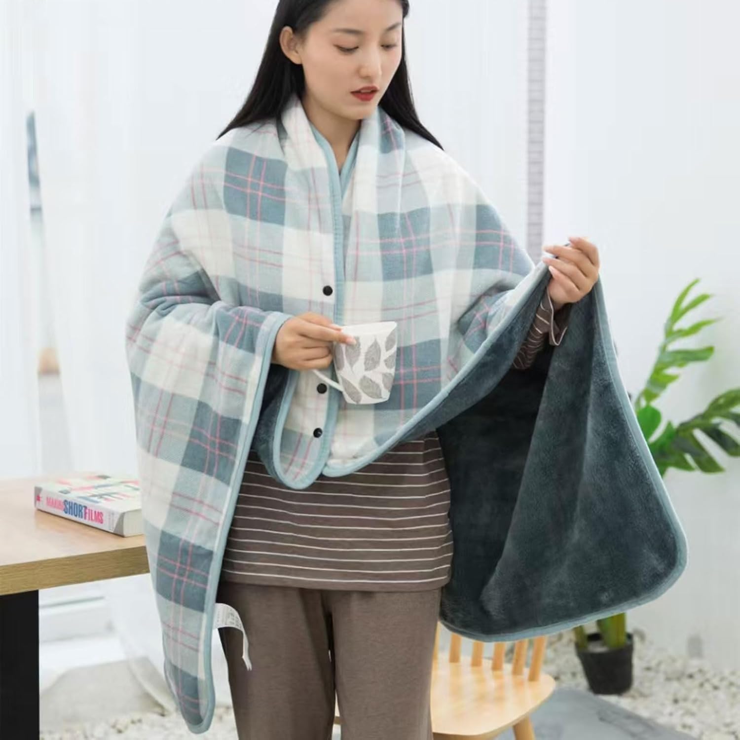 Wearable Blanket Throw Plush F - Christmas Throw Blanket 리뷰 및 가격