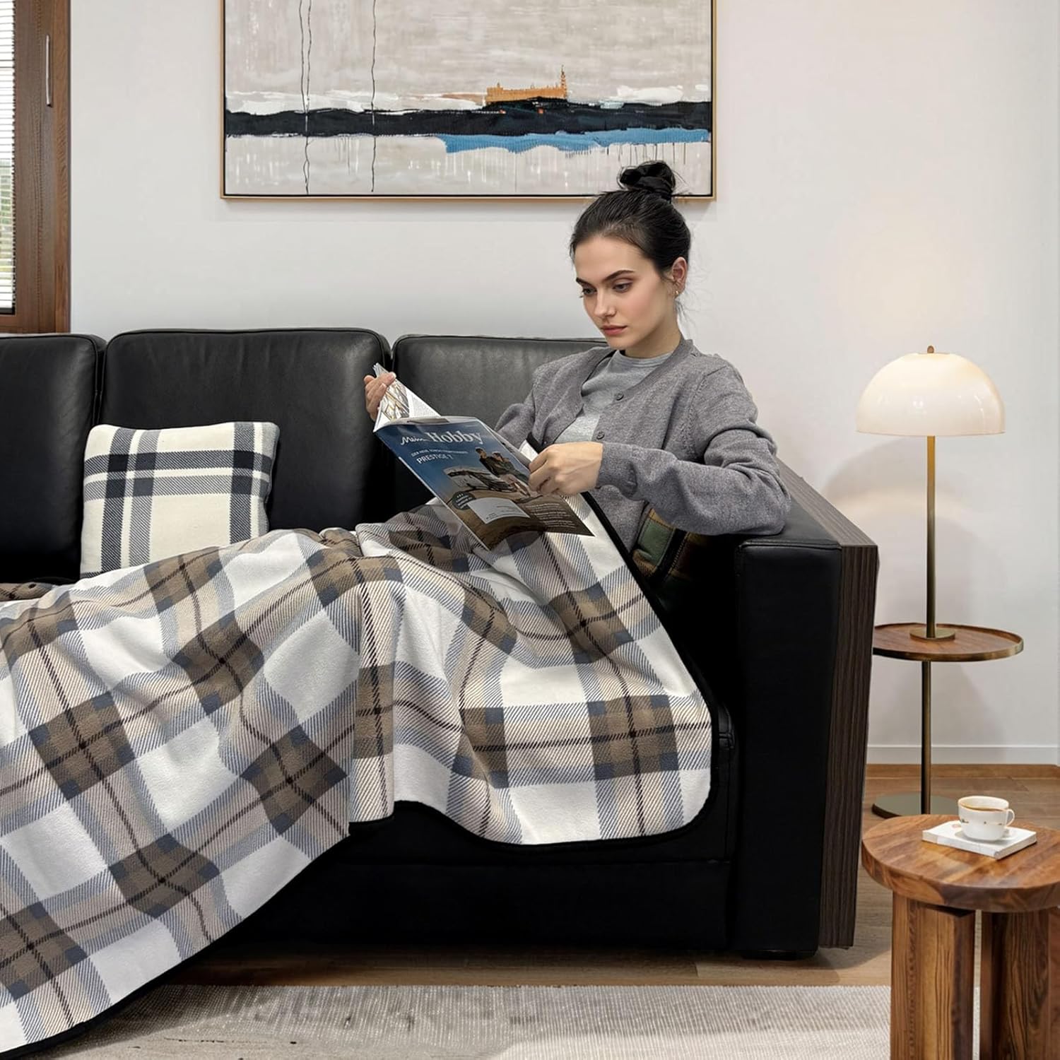 Wearable Blanket Throw Plush F - Christmas Throw Blanket 리뷰 및 가격