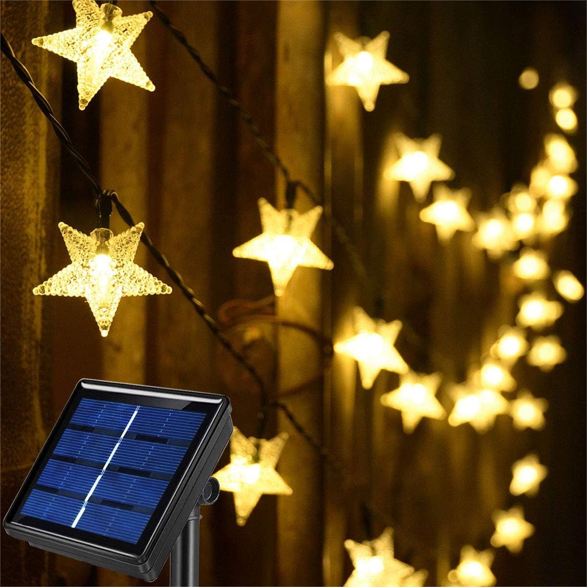 50ft 120 LED Solar Star Fairy  - Led Fairy String Lights 리뷰 및 가격