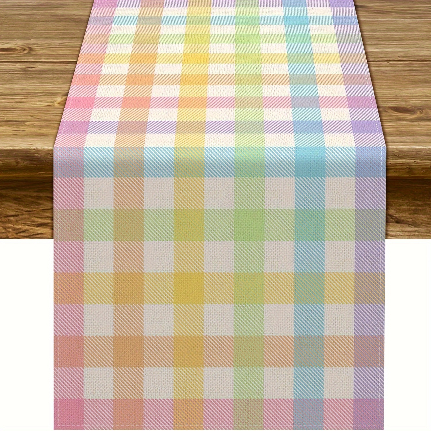 1pc Vibrant Buffalo Plaid Tabl - Christmas Throw Blanket 리뷰 및 가격