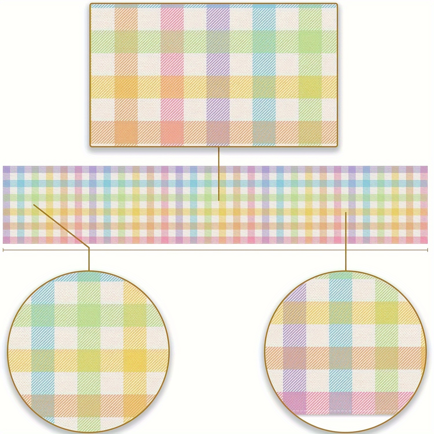 1pc Vibrant Buffalo Plaid Tabl - Christmas Throw Blanket 리뷰 및 가격