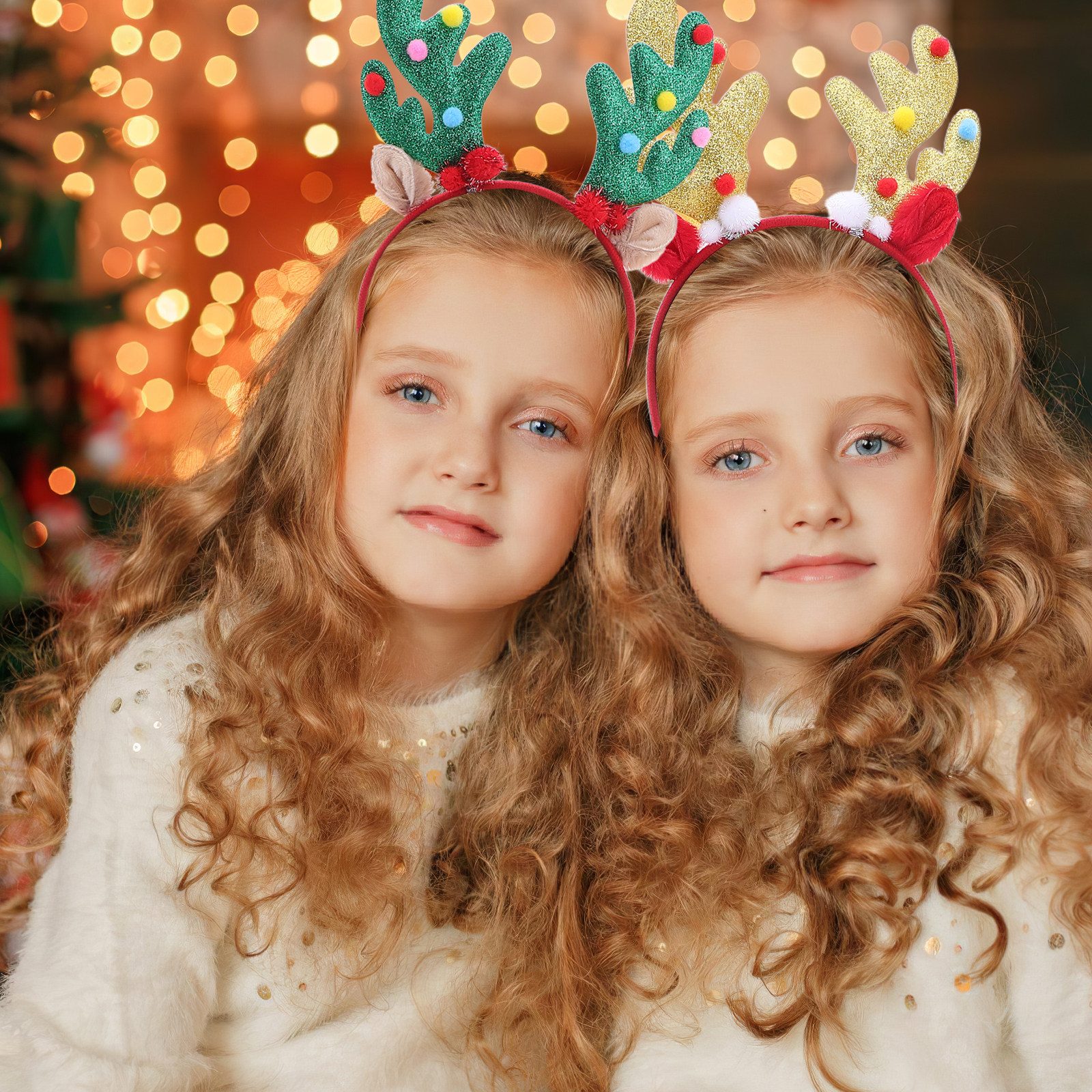 2Pcs Christmas Headband Reinde - Reindeer Antlers Headband 리뷰 및 가격