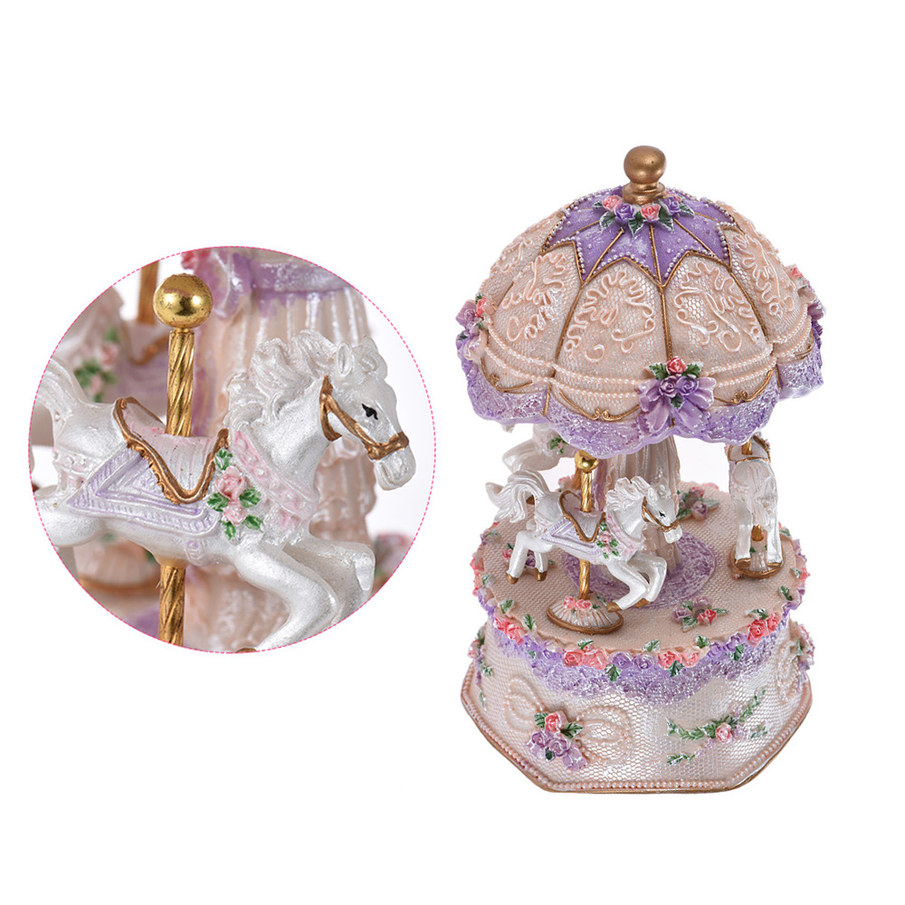 Luxury Dream 3-Horse Rotating  - Snow Globe Musical 리뷰 및 가격