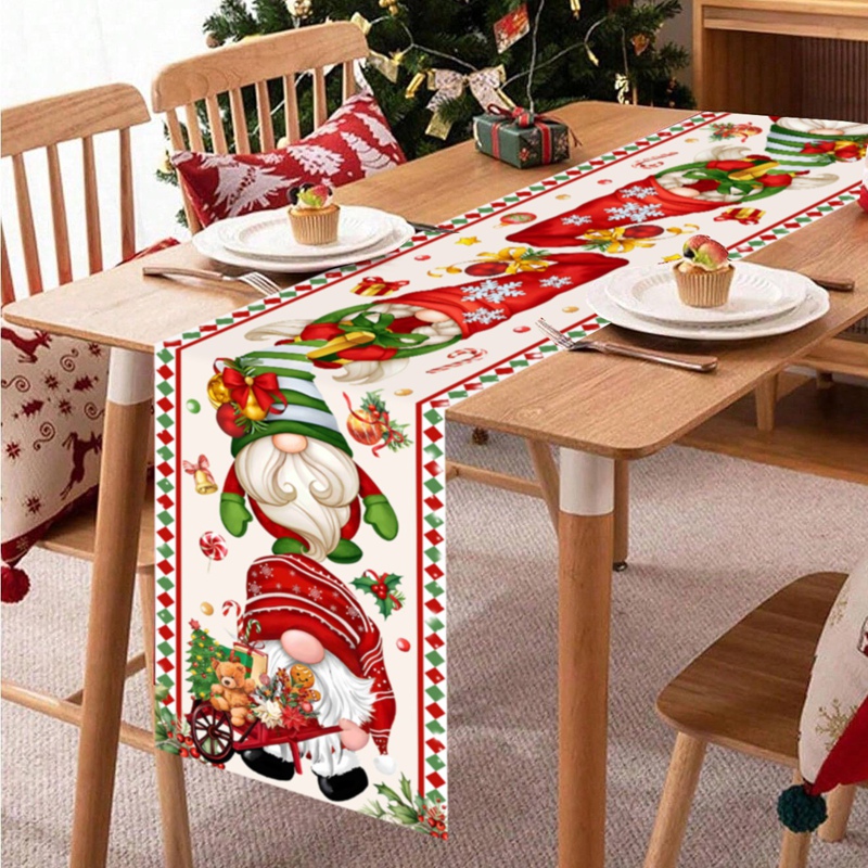 Christmas Table Runner Faceles - Christmas Table Runner 리뷰 및 가격