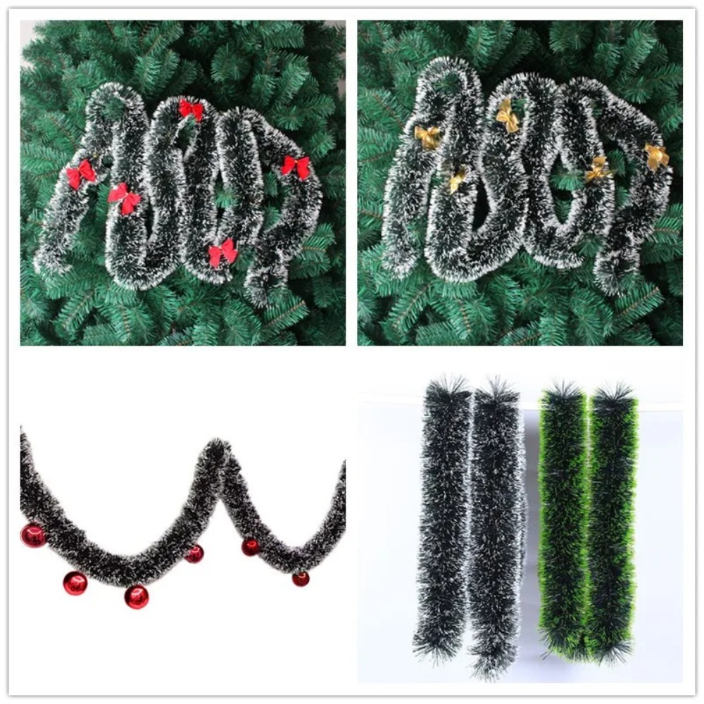 Christmas Tinsel Garland Artif - Tinsel Garland Decoration 리뷰 및 가격