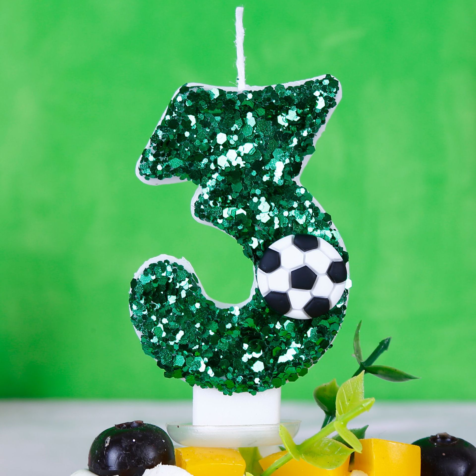 Boy Series 3D Green Football B - Holiday Candle Set 리뷰 및 가격