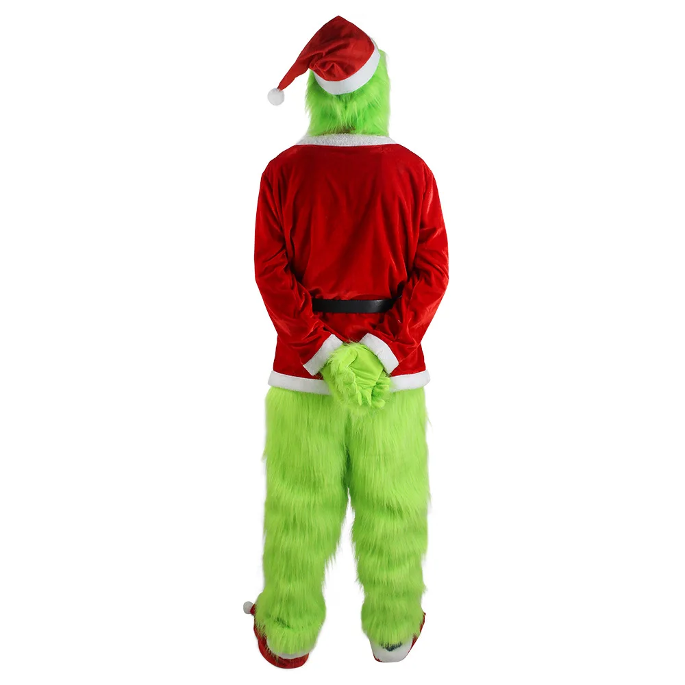 Merry Christmas Grinch Cosplay - Santa Hat Plush 리뷰 및 가격