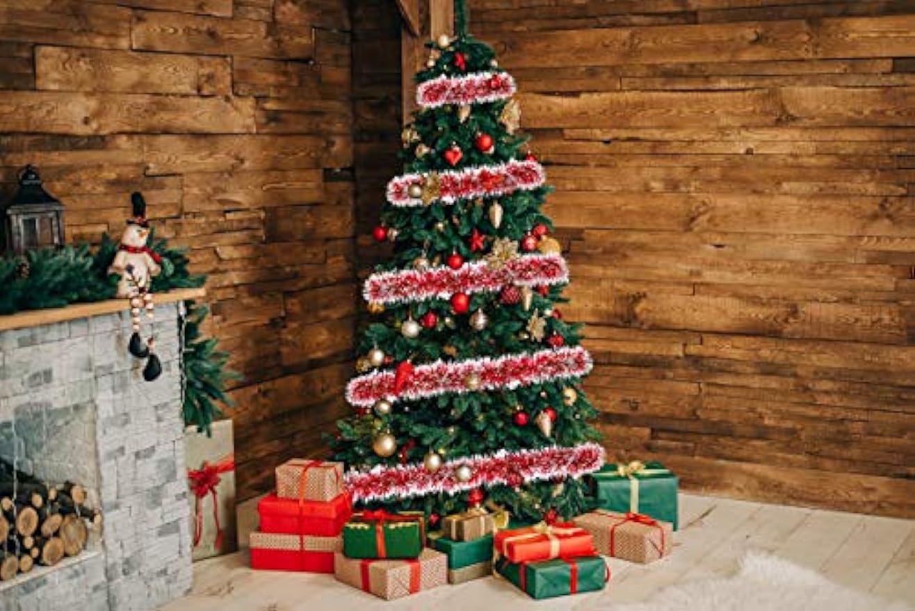 2M Christmas Metallic Streamer - Tinsel Garland Decoration 리뷰 및 가격