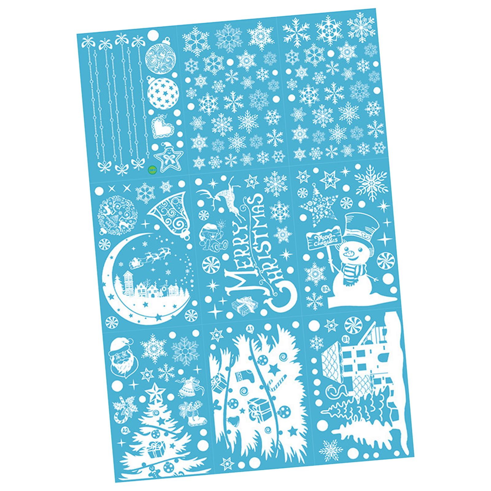 Christmas Decoration Window St - Snowflake Window Decal 리뷰 및 가격