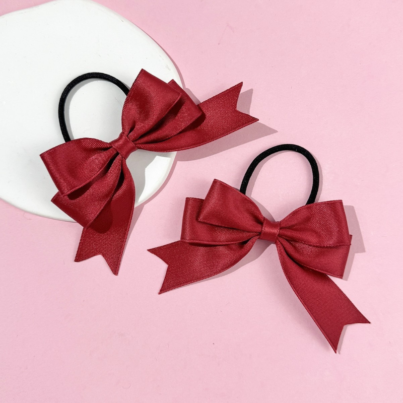 2 Pieces of Bow Hair Ties, Swe - Ribbon Bow Gift 리뷰 및 가격