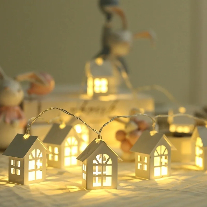 10 LED Christmas Tree House St - Led Fairy String Lights 리뷰 및 가격