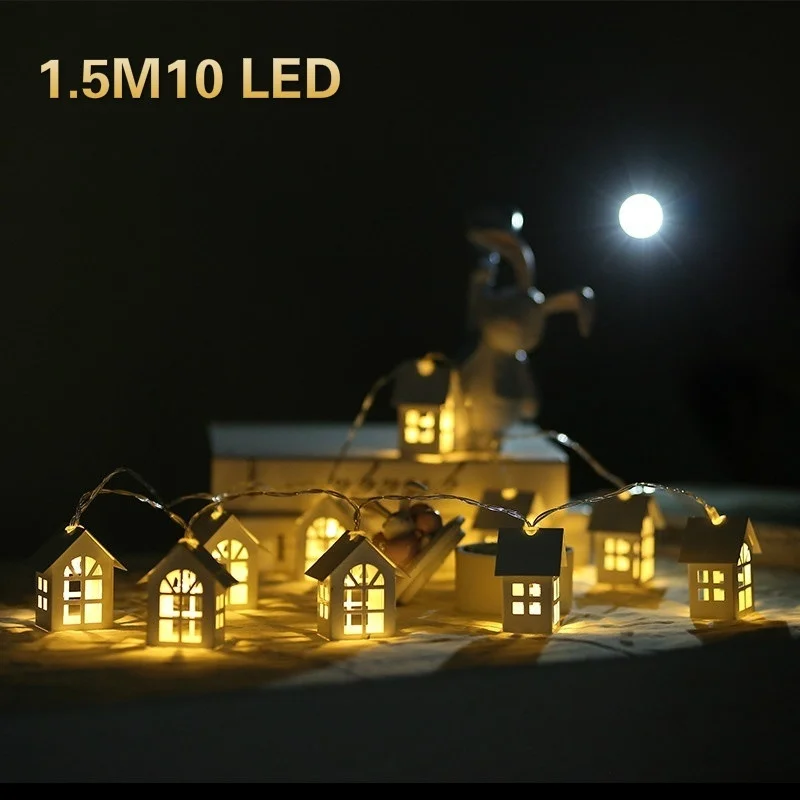 10 LED Christmas Tree House St - Led Fairy String Lights 리뷰 및 가격