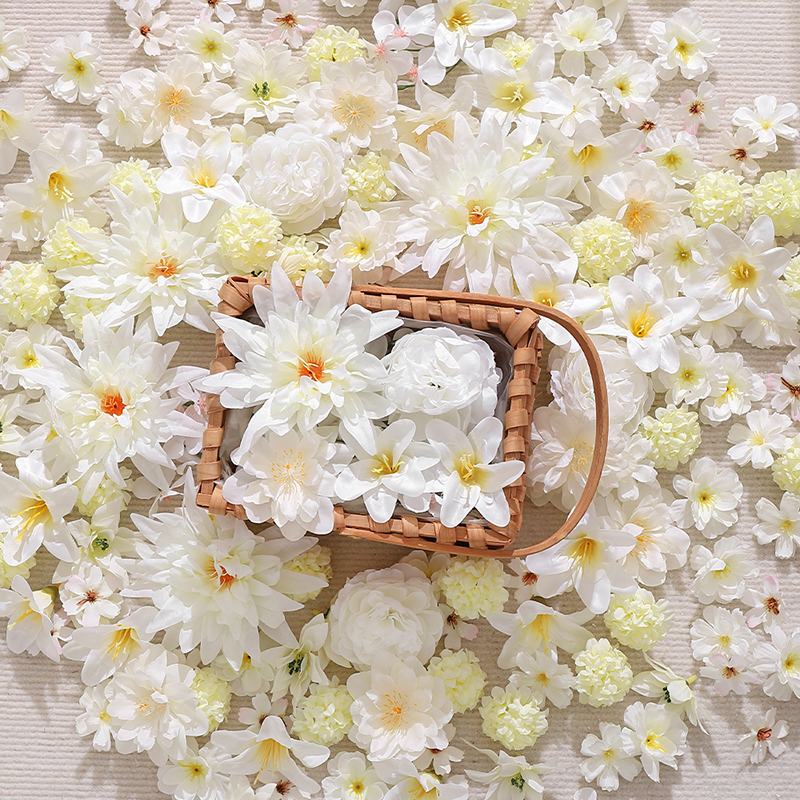 20Pcs Mix White Artificial Flo - Christmas Wreath Fake 리뷰 및 가격