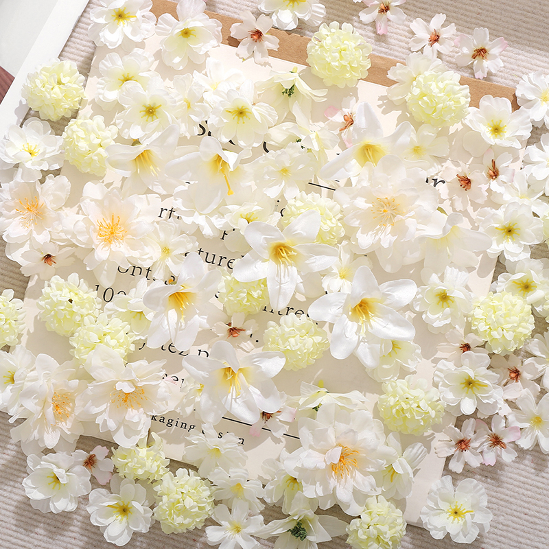 20Pcs Mix White Artificial Flo - Christmas Wreath Fake 리뷰 및 가격