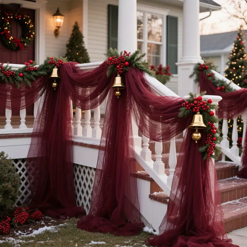 DIY Decoration Tulle Arch Drap - Christmas Table Runner 리뷰 및 가격