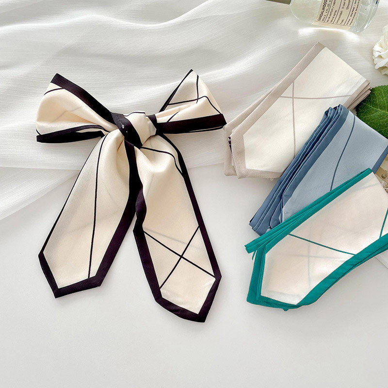 Versatile silk scarf, thin, lo - Ribbon Bow Gift 리뷰 및 가격