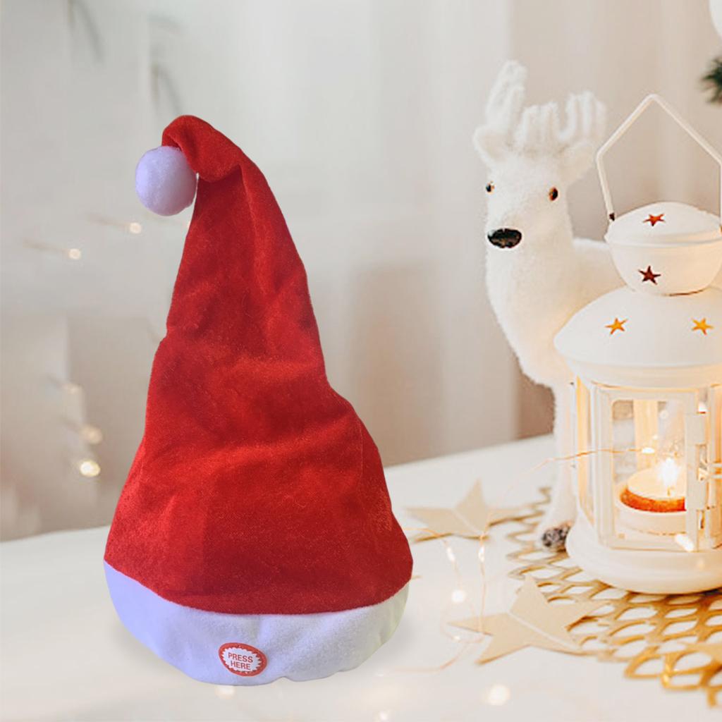 Singing Dancing Santa Hats Dec - Santa Hat Plush 리뷰 및 가격