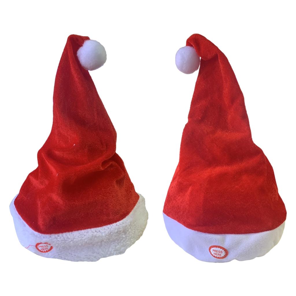 Singing Dancing Santa Hats Dec - Santa Hat Plush 리뷰 및 가격