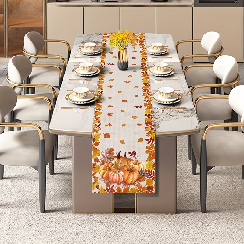 1pc Thanksgiving & Halloween T - Christmas Table Runner 리뷰 및 가격
