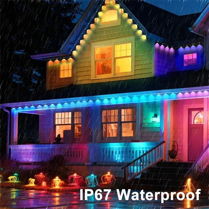 Smart RGBIC Outdoor Permanent  - Christmas Lights Outdoor 리뷰 및 가격